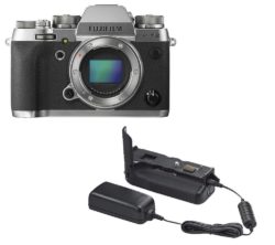 FUJIFILM X-T2 Compact System Camera with Vertical Battery Grip Bundle